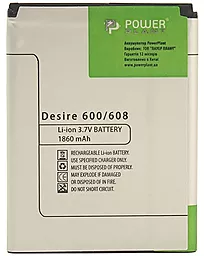 Аккумулятор HTC Desire 600 Dual sim / BO47100 / DV00DV6201 (1860 mAh) PowerPlant
