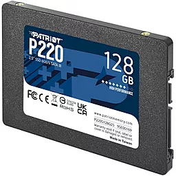 SSD Накопитель Patriot P220 128GB  2.5" SATAIII TLC (P220S128G25) - миниатюра 3