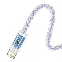 Кабель USB Baseus Dynamic Series 2.4A Lightning Cable Purple (CALD000405) - миниатюра 4