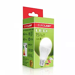 Светодиодная лампа EUROLAMP ЕКО D А65 15W E27 3000K (LED-A65-15272(D)) - миниатюра 2