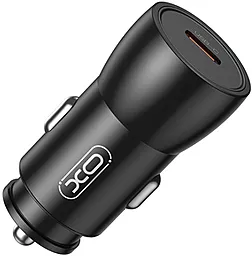 Автомобільний зарядний пристрій XO CC57 25w PD USB-C car charger black