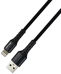 Кабель USB Mibrand MI-32 Lightning Cable Black (MIDC/321LB) - миниатюра 2