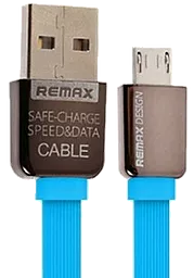 USB Кабель Remax Kingkong micro USB Cable Blue (RC-015m)
