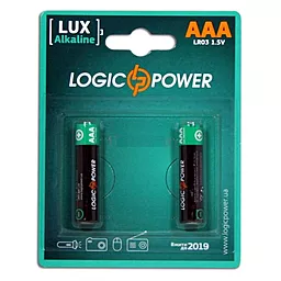 Батарейки Logicpower AAA (LR03) 2шт (3159)