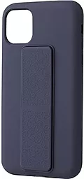Чехол Epik Silicone Case Hand Holder Apple iPhone 11 Pro Midnight Blue