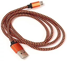 USB Кабель PowerPlant micro USB Cable Orange (KD00AS1307)
