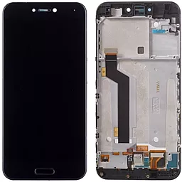 Дисплей Xiaomi Mi5C с тачскрином и рамкой, Black