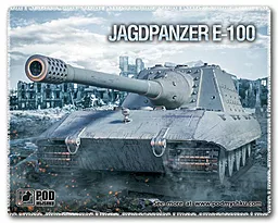 Коврик Podmyshku Танк Jagdpanzer E-100
