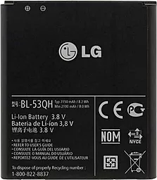 Аккумулятор LG P760 Optimus L9 / BL-53QH (2150 mAh) 12 мес. гарантии