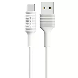 Кабель USB Borofone BX1 EzSync USB Type-C Cable White