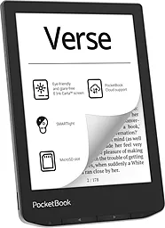 Электронная книга PocketBook 629 Verse Mist Grey (PB629-M-CIS) - миниатюра 4