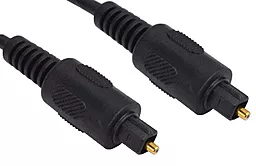 Оптический аудио кабель TCOM Toslink М/М Cable 1 м black