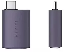 Видео переходник (адаптер) Ugreen US320 USB Type-C - HDMI v2.0 4k 60hz gray (70450) - миниатюра 2