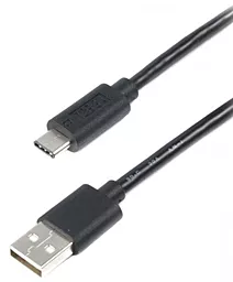 Кабель USB Cablexpert Type - C USB Black (CCP-USB2-AMCM-0.3M)