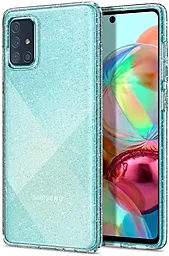 Чехол Spigen Glitter Liquid Crystal Samsug A715 Galaxy A71 Crystal Quartz (ACS00935)