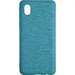 Чехол Gelius Canvas Case Samsung A013 Galaxy A01 Core Blue