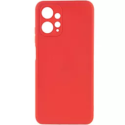 Чехол Silicone Case Candy Full Camera для Xiaomi Redmi Note 12 4G Красный / Camellia