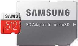 Карта памяти Samsung microSDXC 512GB Evo Plus Class 10 UHS-I U3 + SD-адаптер (MB-MC512HA/RU) - миниатюра 2