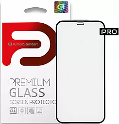 Защитное стекло ArmorStandart Pro Apple iPhone 12 Mini Black (ARM57597)