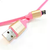 Кабель USB IMAX micro USB 3.0 Pink - миниатюра 2