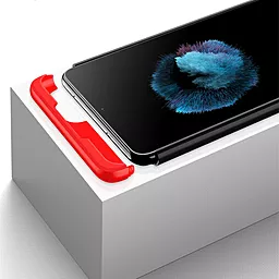 Чехол LikGus GKK 360 градусов (opp) для Samsung Galaxy A72 4G, Galaxy A72 5G Черный / Красный - миниатюра 2