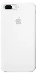 Чехол Silicone Case для Apple iPhone 7 Plus, iPhone 8 Plus White