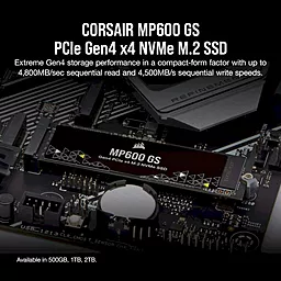 SSD Накопитель Corsair MP600 PRO NH 500 GB (CSSD-F0500GBMP600PNH) - миниатюра 5