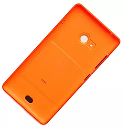 Задняя крышка корпуса Microsoft (Nokia) Lumia 540 (RM-1141) Orange - миниатюра 2