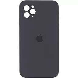 Чехол Silicone Case Full Camera Square для Apple iPhone 11 Pro Dark Gray