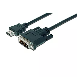 Відеокабель Digitus ASSMANN HDMI to DVI-D 2m (AK-330300-020-S) Black