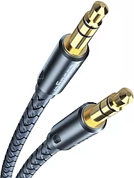 Аудио кабель Essager AUX mini Jack M/M 0.5м Cable blue (EYP35-DYB0G) - миниатюра 2