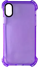 Чехол 1TOUCH Corner Anti-Shock Case для Apple iPhone XS Purple