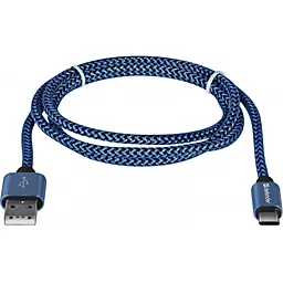 Кабель USB Defender USB09-03T PRO Type-C Cable Blue - миниатюра 2