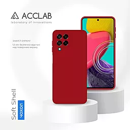 Чехол ACCLAB SoftShell для Samsung Galaxy M53 5G Red - миниатюра 4