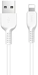 Кабель USB Hoco X13 Easy Charge Lightning Cable 3M White