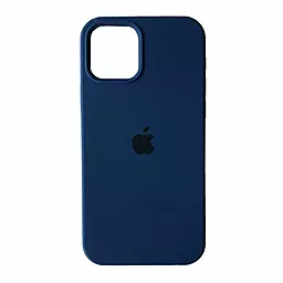 Чехол Silicone Case Full для Apple iPhone 15 Pro Max Deep Navy