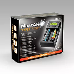 Зарядное устройство для аккумуляторов АА/ААА MastAK MTL-365 «Эксперт» - миниатюра 3