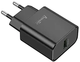 Сетевое зарядное устройство Avantis A435 18w QC3.0 + USB-C cable black - миниатюра 4