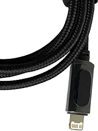 Кабель USB PD Essager Enjoy LED Digital Display 29W 3A USB Type-C - Lightning Cable Black (EXCTL-XY01-P) - миниатюра 3