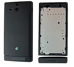Корпус Sony ST25i Xperia U Black