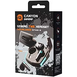 Наушники Canyon GTWS-2 Gaming Black - миниатюра 6