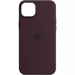 Чохол Apple Silicone Case Full with MagSafe and SplashScreen для Apple iPhone 14 Plus Elderberry