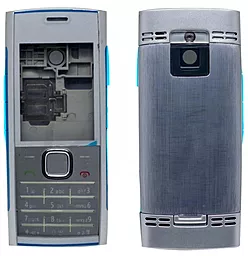 Корпус для Nokia X2-00 Silver