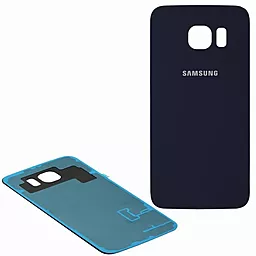 Задняя крышка корпуса Samsung Galaxy S6 G920F Black Sapphire