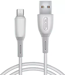 USB Кабель Ridea RC-M113 Spring 15W 3A micro USB Cable White