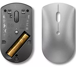 Компьютерная мышка Lenovo 600 Bluetooth Silent Mouse Iron Gray (GY50X88832) - миниатюра 6
