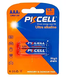 Батарейки PKCELL AAA / LR03 BLISTER CARD 2шт 1.5 V