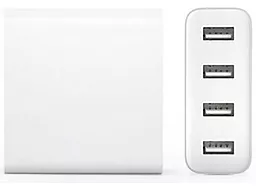 Сетевое зарядное устройство Xiaomi Mi USB Multiple Hub 4 USB (UK вилка) White (CDQ01ZM, GDS4044CN)