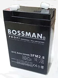 Аккумуляторная батарея Bossman Profi 6V 2.8Ah (3FM2.8)