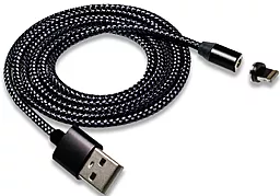 Кабель USB Walker C590 Magnetic Lightning Cable  Black